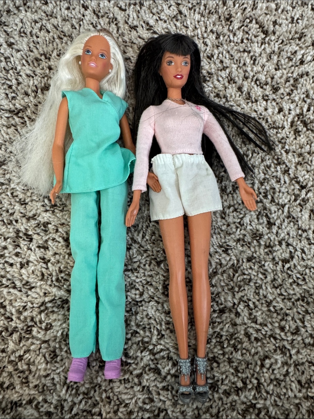 Vintage 1991 & 1995 Barbie Dolls